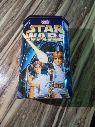 Star wars biscuit tin - star,